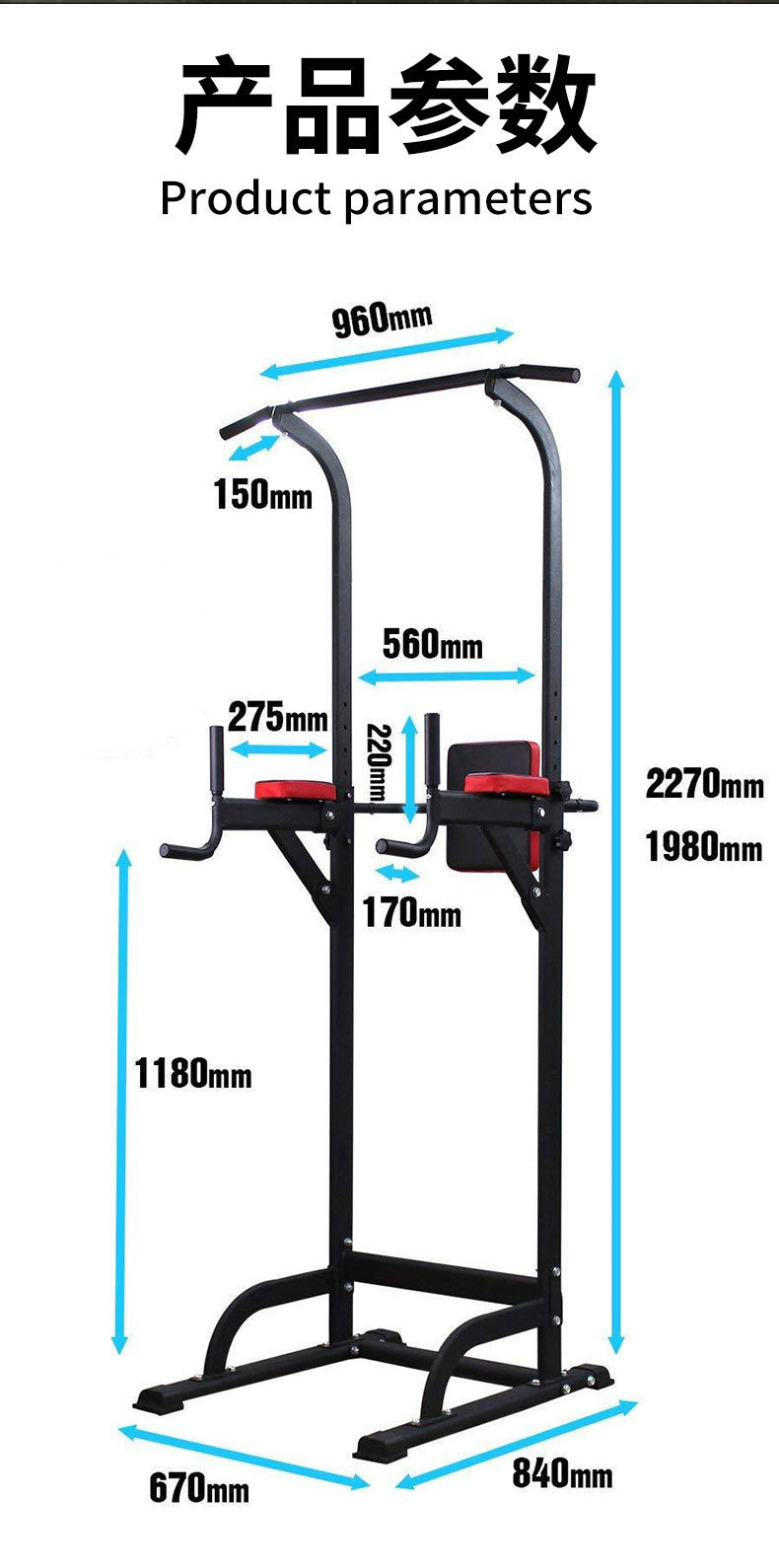 Adjustable Pull Up Station Hom - Gym Ball review and price